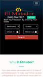 Mobile Screenshot of elmatador-rentals.com